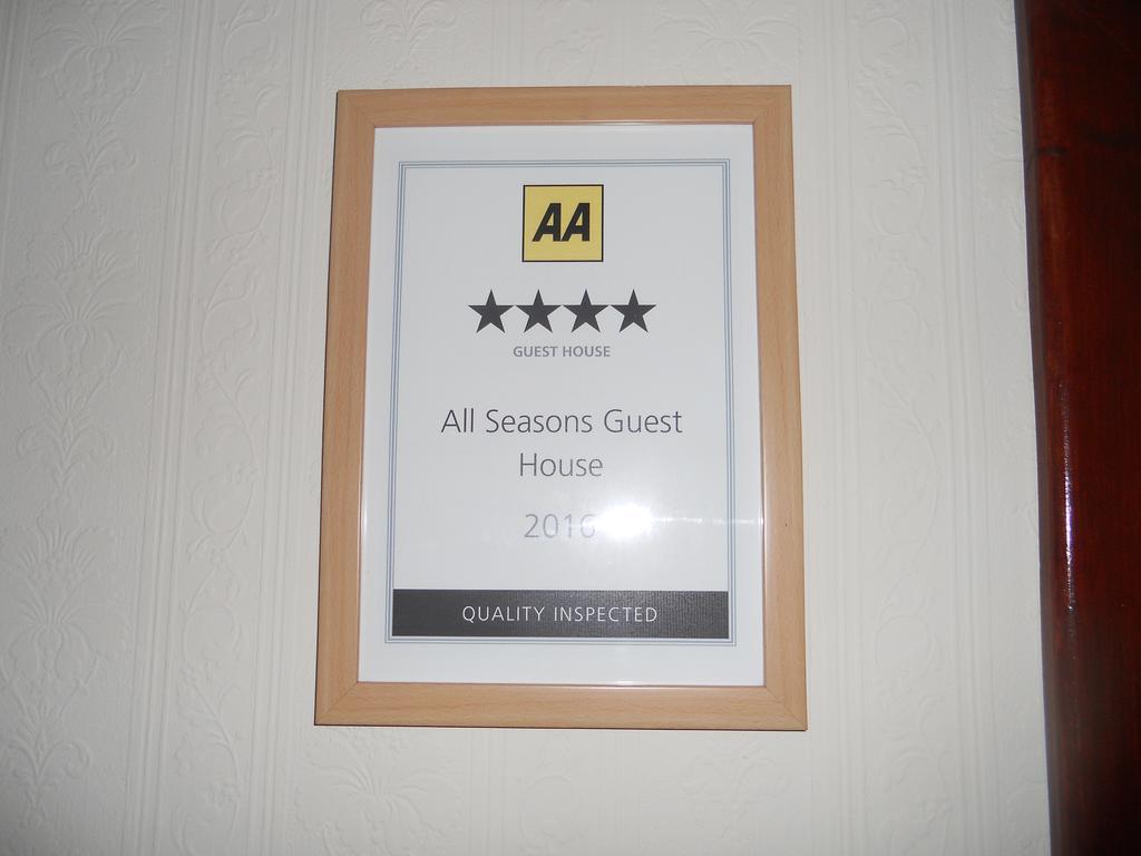 All Seasons Guest House Great Yarmouth Kültér fotó