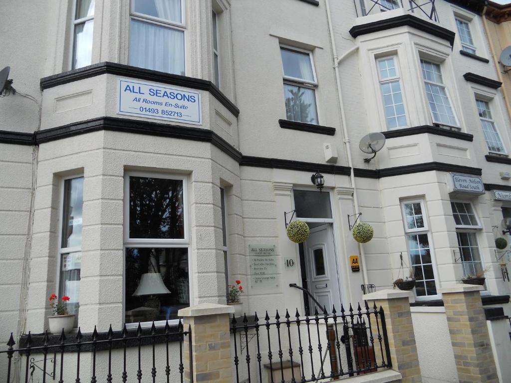 All Seasons Guest House Great Yarmouth Kültér fotó